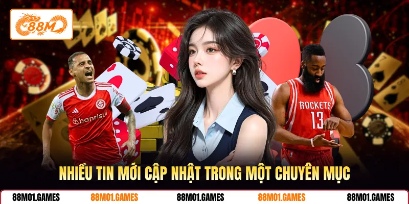 Nhiều tin mới cập nhật trong một chuyên mục